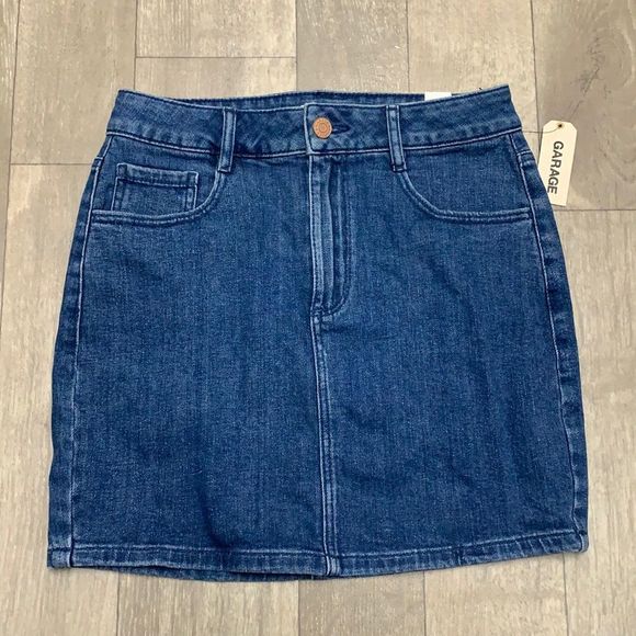 Garage Skirts Womensnwtgarage Denim Jeans Skirt Poshmark